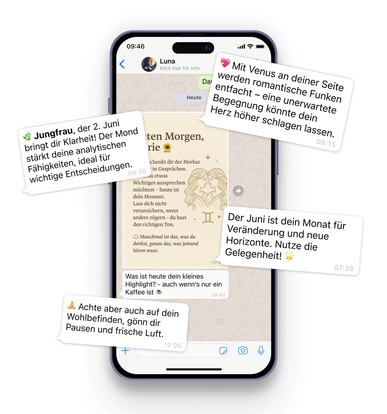 LunaVibez app screenshot